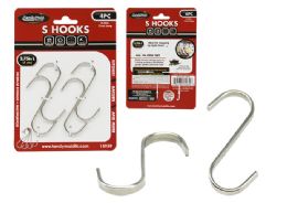 24 Pieces 4-Piece S HOOKS 2.75" - Hooks