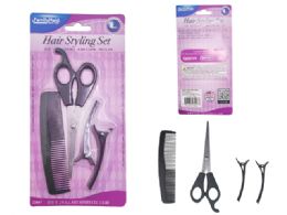 24 Sets 4pc Hair Styling Set  - Hair Accessories