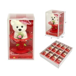 192 Pieces 5" VALENTINE BEAR GIFT BOX - Valentine Decorations