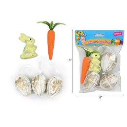 48 Pieces 8-inch Easter Egg & Carrot  - Easter