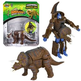 48 Wholesale Triceratops Robot Action Figure