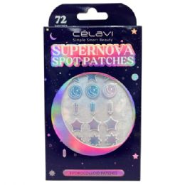 48 pieces Celavi 72 Piece Supernova Hydrocolloid Spot Treatment Patches - Skin Care