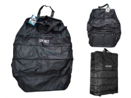 12 Pieces of Black Expandable Luggage With 6 Wheels  3 ZIPPER 38.5X12.5X21.