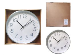 12 Pieces Aluminum Round Clock  - Home Accessories