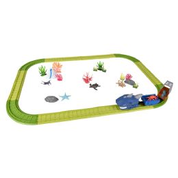 12 pieces Aquatic Rail Car Set - Store