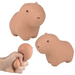 72 pieces Marshmallow Crochet Capybara 3.5" - Store