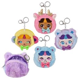 144 pieces 4" Plush Doll Collection Coin Purse - Store