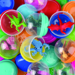 250 pieces 2" Dragons In 2" Capsules - Store