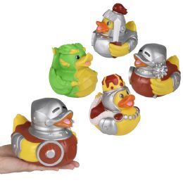 36 pieces Big Medieval Rubber Duckies 6" - Store