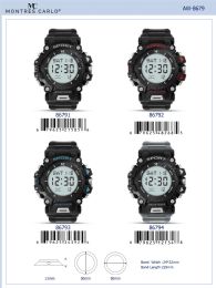 12 pieces Digital Watch - 86792 assorted colors - Digital Watches