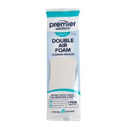 Wholesale Footwear Insoles 1pair Unisex Double Air Foam Cushion Premier Solutions