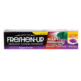 12 pieces FresheN-Up Toothpaste 4oz Peppermint Gel Max Plus Whitening Expire August 2027 - Toothbrushes and Toothpaste