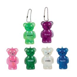 288 of Jelly Bears Backpack Buddy/key Chain       24/tub Xyz