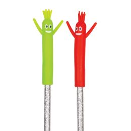 288 pieces Tube Guy Pencil Topper     24/tub - Pencil Grippers / Toppers