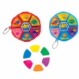 144 pieces of Super Fruity Kneaded Scented Eraser Wheel  12/bag