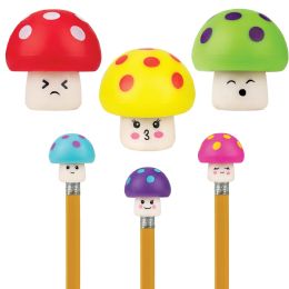2000 pieces Shroom Squad Pencil Topper Eraser  100/bag - Pencil Grippers / Toppers