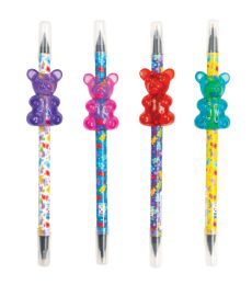 288 pieces Gummy Bear Forever Pen & Pencil Combo 24/tub - Pens & Pencils