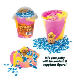 144 pieces Capybara Putty 12/dsp - Clay & Play Dough