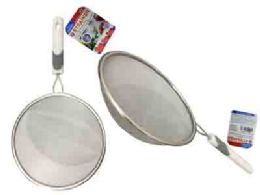 96 Wholesale STRAINER With HANDLE 7.25" Diameter X 13.5" Long