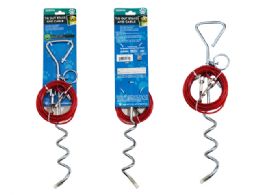 314 Pieces Tie Out Stake And Cable - Pet Accessories