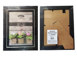 24 Pieces Photo Frame 5"x7" Silver Black - Picture Frames