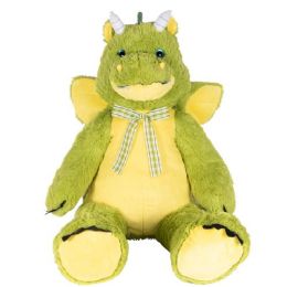 4 of 43" Jumbo Plush Dinosaur With Bow