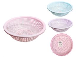 48 Pieces Basket 14.25" Diameter X5.15" High Blue Pink Purple - Baskets