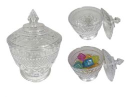 24 Pieces Plastic Candy Jar 4.6-inch Diameter X6.25-inch High - Plastic Serving Ware