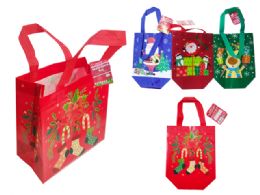288 of Christmas Reusable Tote Gift Bag