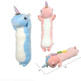 12 Wholesale 33" Unicorn Plush Animal