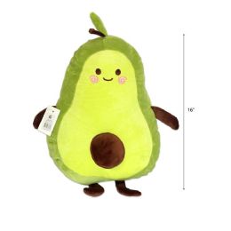 12 Wholesale 16" Plush Squish Avocado