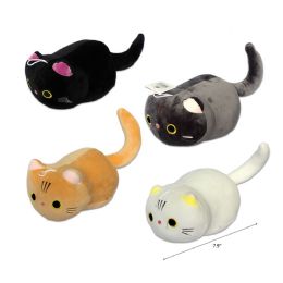 48 Wholesale 8" Plush Squish Cat
