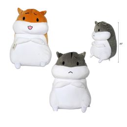 12 Wholesale 20" Plush Squish Hamster