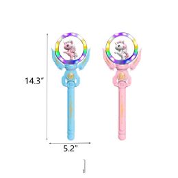24 Pieces Unicorn Wand Spinner - Light Up Toys