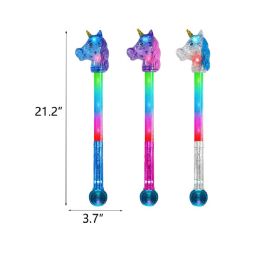 24 Pieces 21.2" Unicorn Flashlight - Light Up Toys