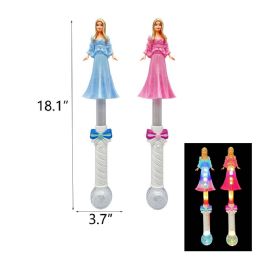24 Pieces 18.1" Light Up Princess Flash Stick - Light Up Toys