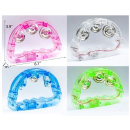 120 Pieces Transparent Bell W/light - Light Up Toys