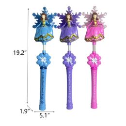 72 Pieces 19.2" Snow Princess Flash Stick - Light Up Toys