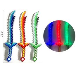 24 Pieces 27" Flash Sword W/ Light&sound - Light Up Toys