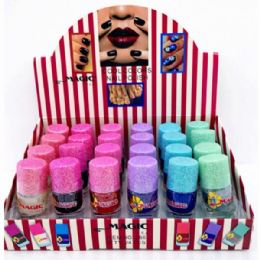 72 Wholesale Mini Cool Tones Nail Polish In Countertop Display