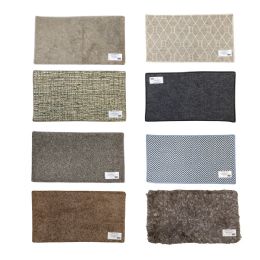 25 pieces Carpet Mats 15x27 Assorted Mix Style And Colors - Mats