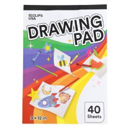 48 pieces Drawing Pad 9x12in 40sheet - Coloring & Activity Books