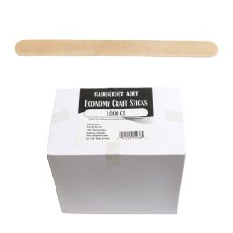 10 pieces Craft Sticks 1000pc Natural Sargen Art Boxed - Craft Stems