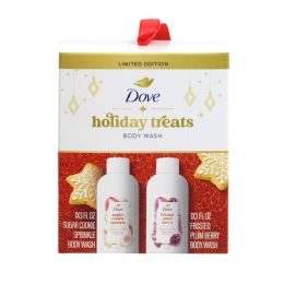 12 pieces Dove Body Wash Set 3 Oz Holiday Treats Limited Edition - Soap & Body Wash