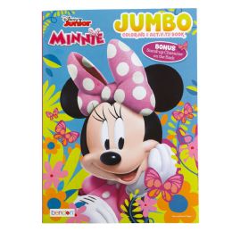 24 pieces Coloring Book Disney Minnie Mouse In 24pc Display Box - Coloring & Activity Books