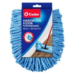 12 of O-Cedar Hardwood Floor ‘n Baseboards Mop Refill