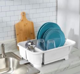 6 pieces Sink Set - White - Dish Drying Racks