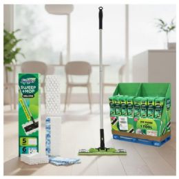 24 of 1ct Swiffer Sweeper + Mop Pro Hplt Display