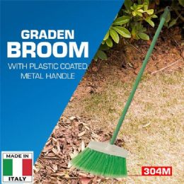 20 of "garden" Broom With
plastic Coated Metal Handle
