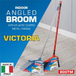 20 of "victoria" Angled Broom With
plastic Coated Metal Handle
